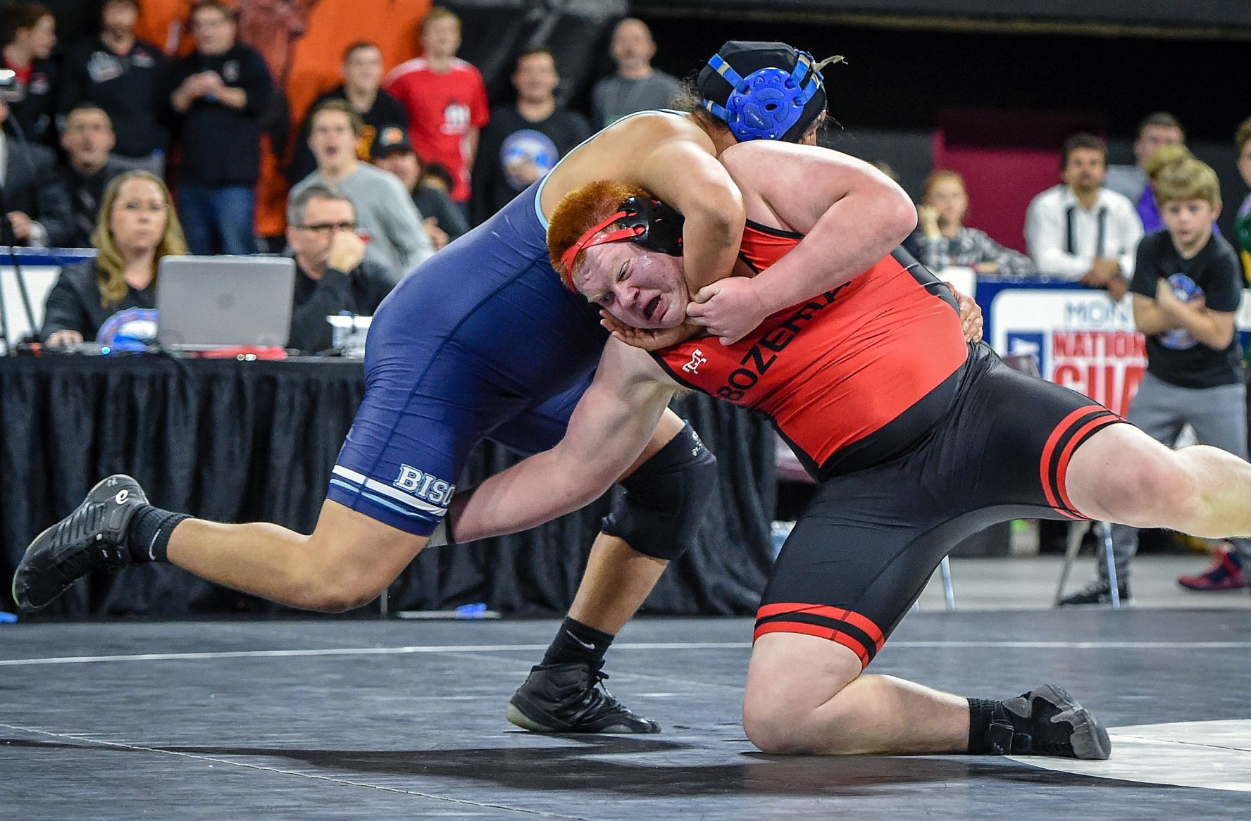 Day two of the wrestling tournament